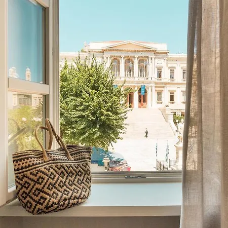 ベッド・アンド・ブレックファスト Syros Soul Luxury エルムポリ